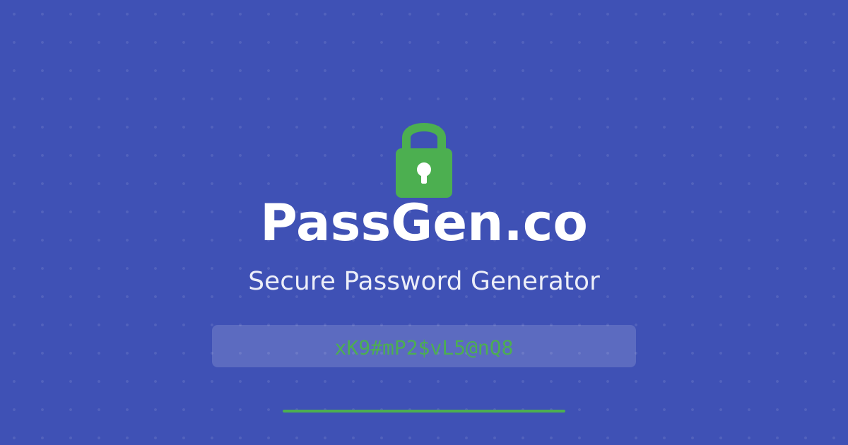 Генератор Паролей | PassGen.co